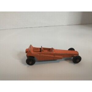 Vintage TootsieToy Orange DRAGSTER  Die Cast USA  Collectible 1:64 Used